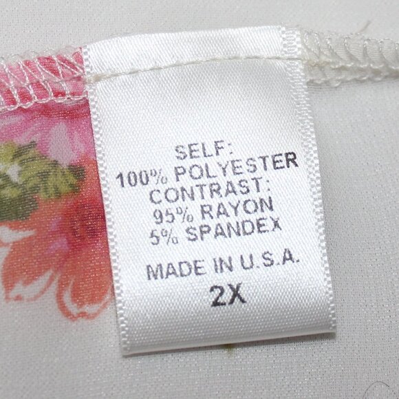 Bobeau Elegant Floral Flowing Women's Top - Picture 12 of 14